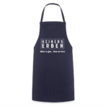 Heiners Kochschürze – Bitter im Glas. Stark am Herd.