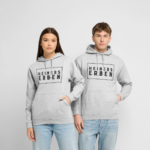 Heiners Erben Unisex Hoodie – Bitter together zum Anziehen – Bild 2